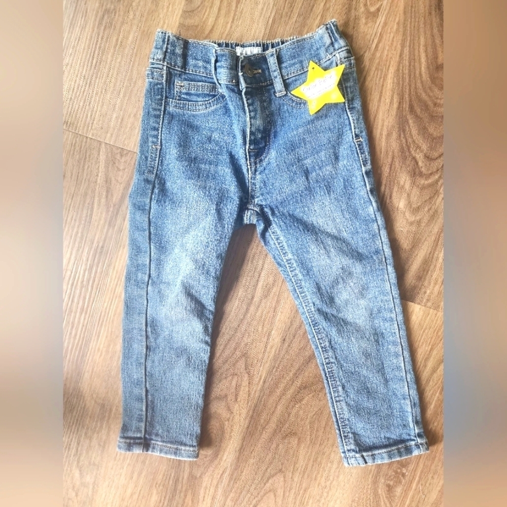Hudson TODDLER Blue Denim Capri Denim
